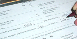 Washington DC dentist Questionnaire